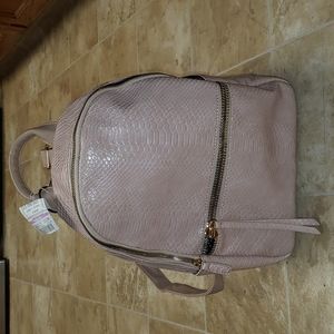 (Fake) Snake skin mini backpack